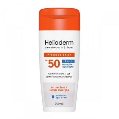 Protetor Solar Corporal Helioderm Suncare FPS 50 200ml