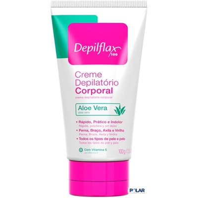 Creme Depilatorio corporal Depilflax 100 aloe Vera 100g