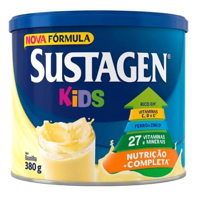 Sustagen Kids Sabor Baunilha 380g